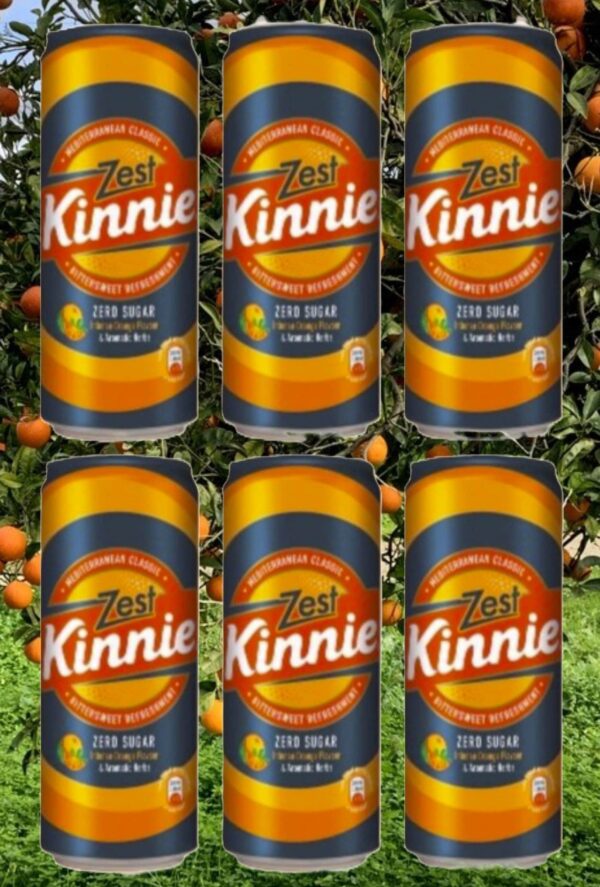 6 Dosen Kinnie Zest 0,33l