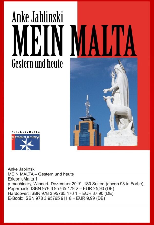 "Mein Malta - gestern und heute" von Anke Jablinski (Hardcover)