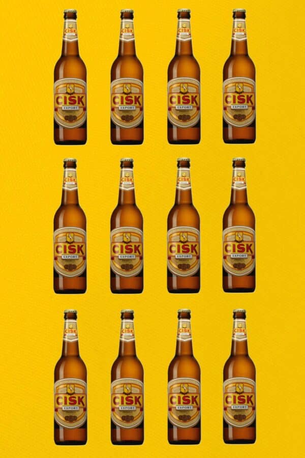 12 Cisk Export Premium Bier in der Flasche, 0,33l